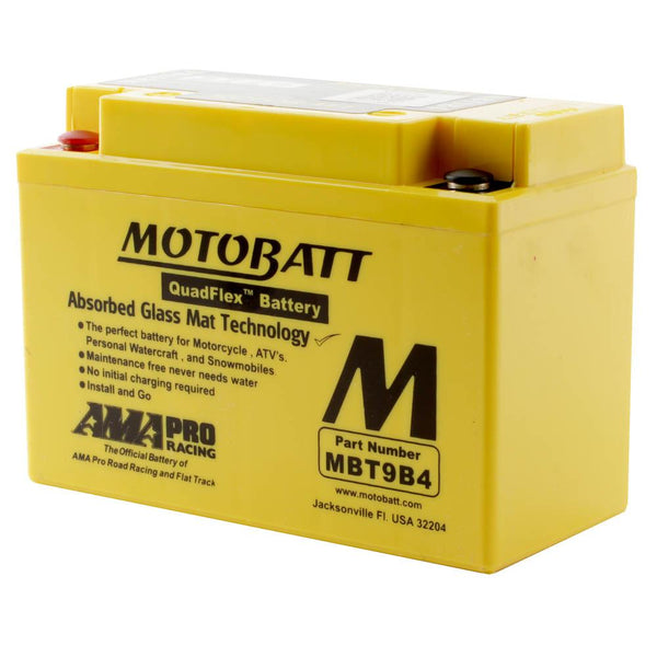 MBT9B4 MOTOBATT QUADFLEX BATTERY (6PCS/CTN)