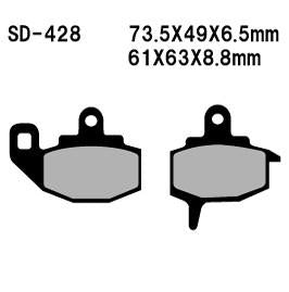 Psychic Mx *Brake Pads Sintered Front Kawasaki Kx125 Kx250 Kx500 87-88 Klr650 87-07