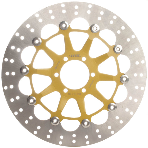 MTX BRAKE ROTOR FLOATING TYPE - GOLD CARRIER - 320MM