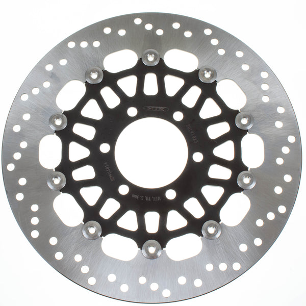 MTX BRAKE ROTOR FLOATING TYPE - 6 BOLT BLACK CARRIER