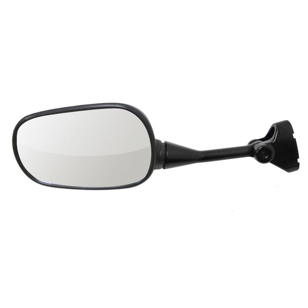 Whites Mirror Black Honda VFR800 02- Left