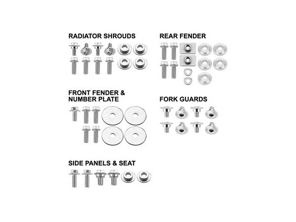 Psychic Mx Body Panel Fastener Bolt Kit Honda Crf250R 04-05 Crf250X 04 Crf450X