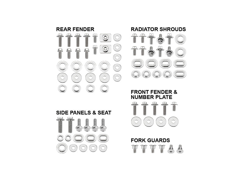 Psychic Body Panel Bolt Kit Yamaha YZ450F 18-20