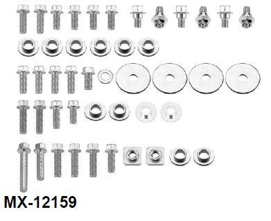 Psychic Mx Body Panel Fastener Bolt Pack Suzuki Rm125 Rm250 01-08