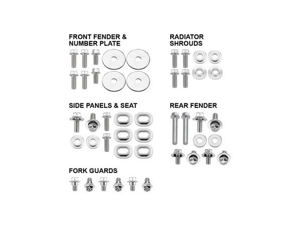 Psychic Mx Body Panel Fastener Bolt Pack Suzuki Rmz450 18