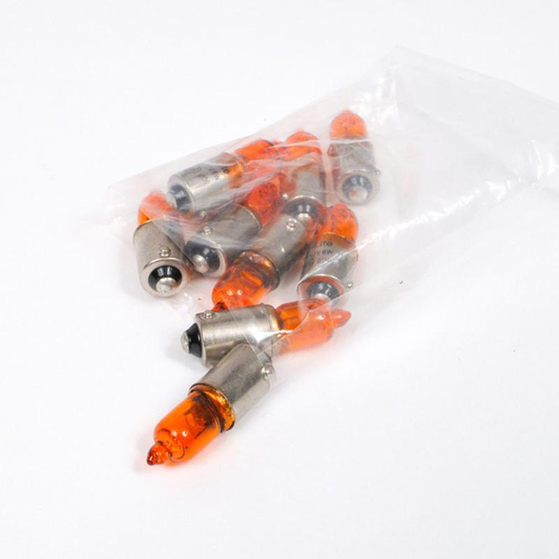 OXFORD BULB FOR MICRO INDICATORS - AMBER 12V 6W Pkt=10