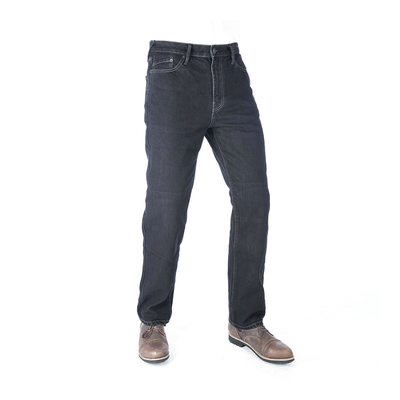 Oxford Original CE Armourlite Straight Jean - Black (Long) Size 34"