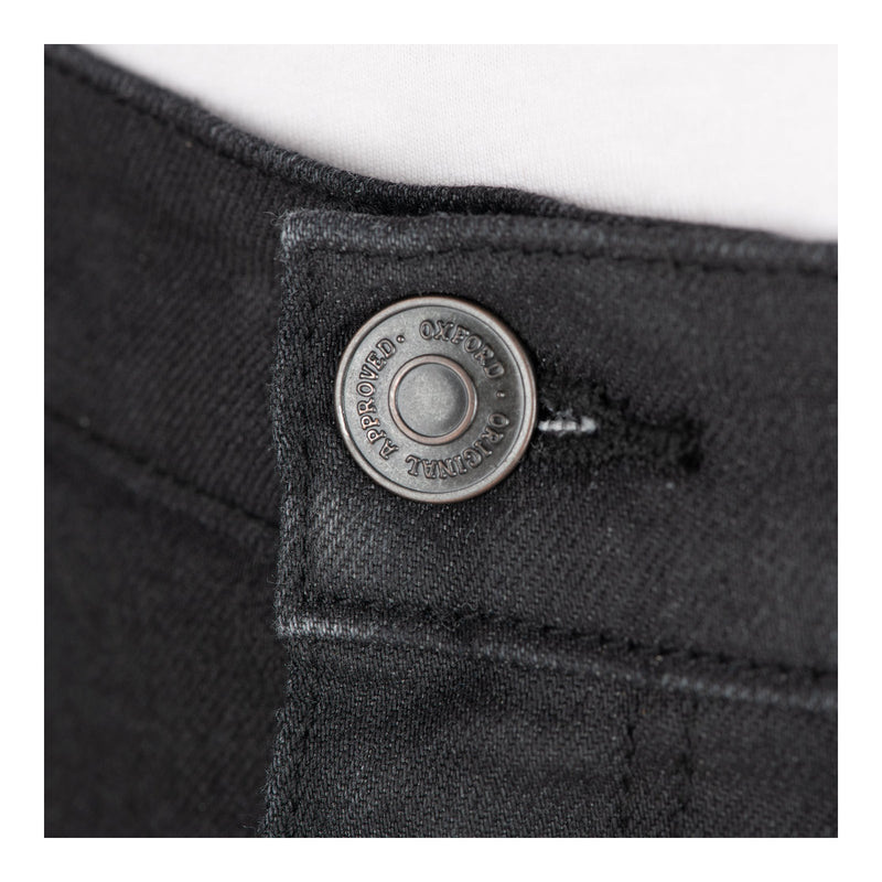 Oxford Original CE AA Armourlite Slim Jeans - Black (Short - 30L) Size 40
