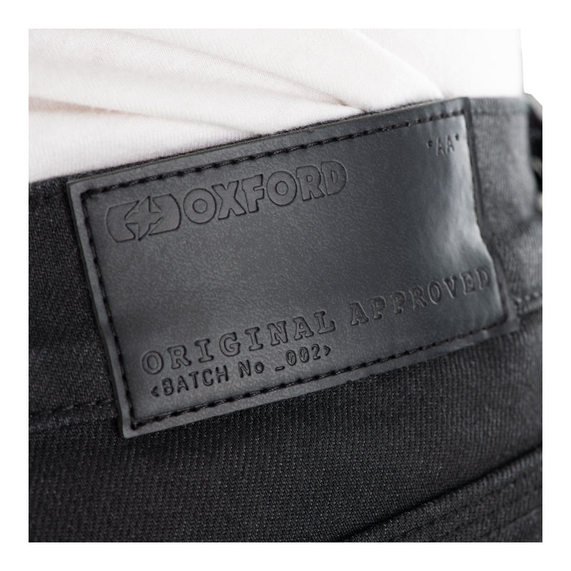 Oxford Original CE AA Armourlite Slim Jeans - Black (Short - 30L) Size 32