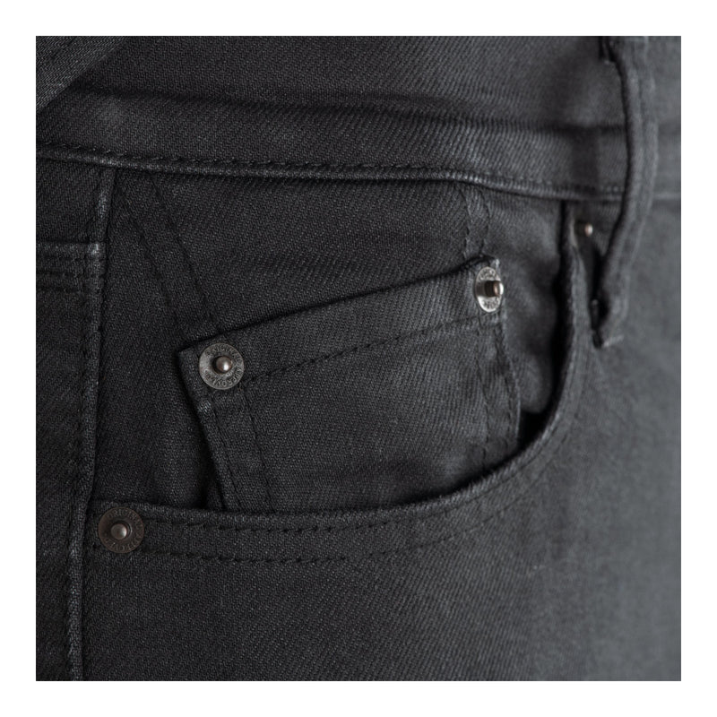 Oxford Original CE AA Armourlite Straight Jeans - Black (Regular - 32L) Size 34