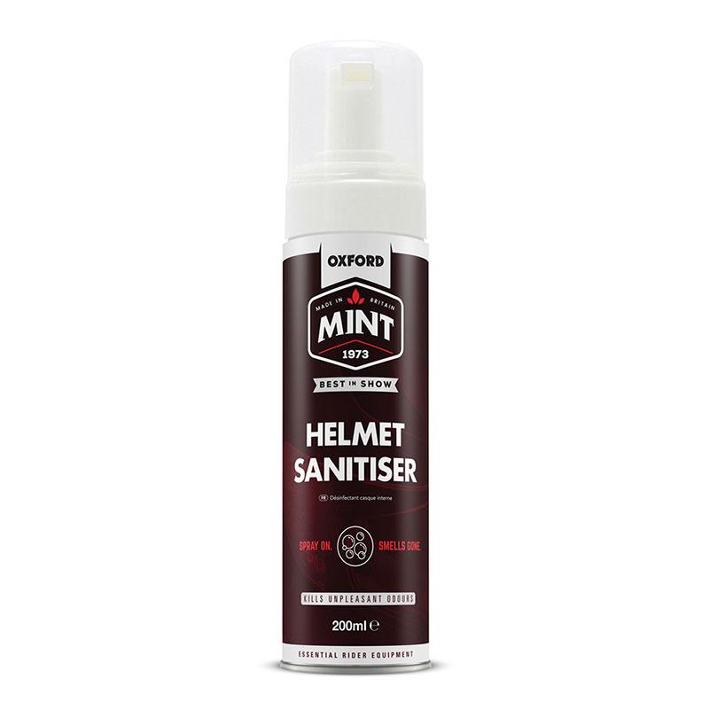 OXFORD MINT HELMET SANITISER FOAM SPRAY 200ml