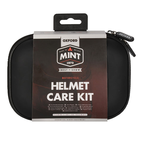 OXFORD MINT HELMET CARE KIT W/ CARRY CASE