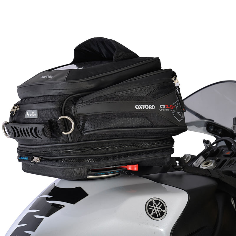 OXFORD Q15R QUICK RELEASE TANK BAG BLK