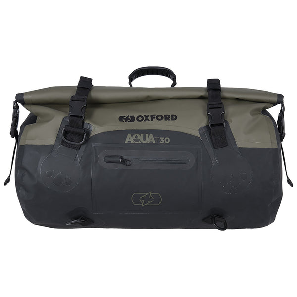 OXFORD AQUA T30 ROLL BAG BLK/KHAKI  (NEW)