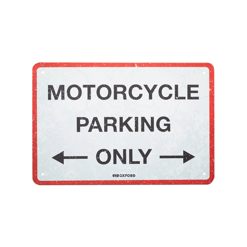 OXFORD GARAGE METAL SIGN: PARKING