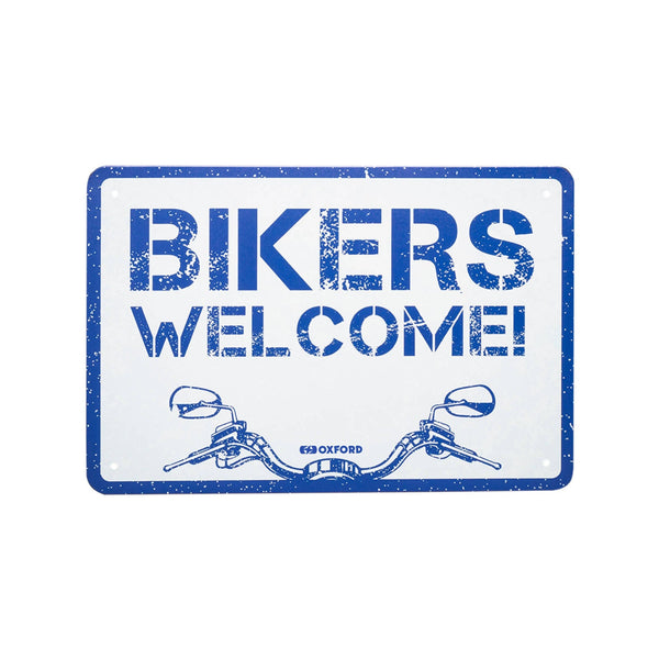 OXFORD GARAGE METAL SIGN: WELCOME