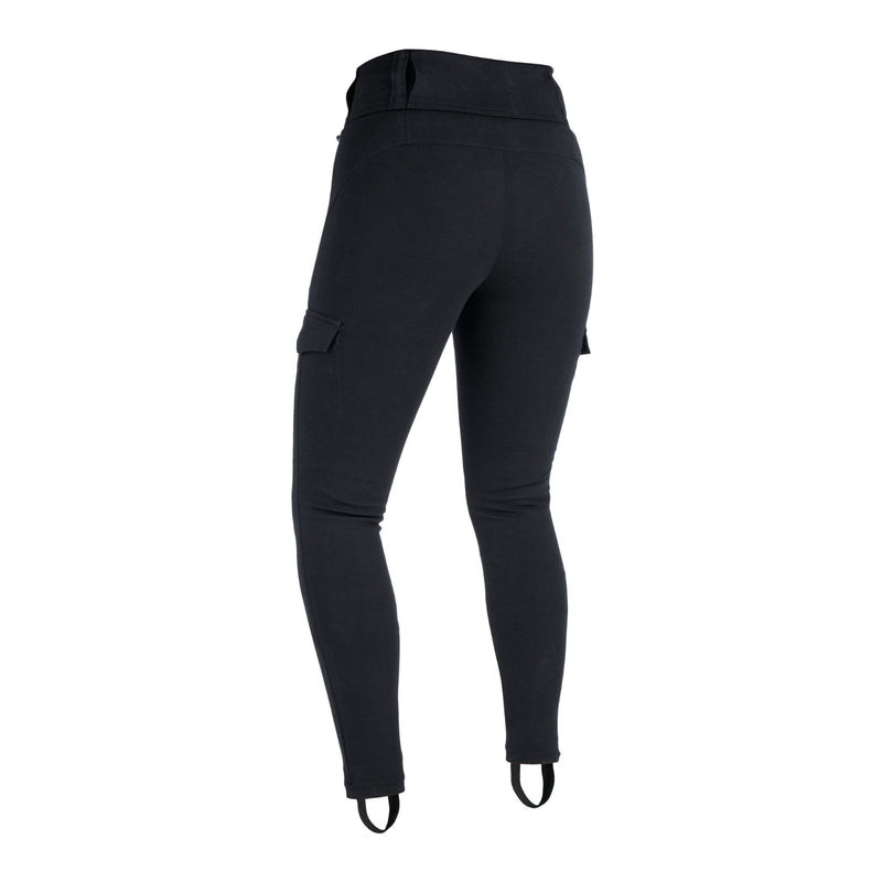 Oxford Ladies Super Cargo Legging Pant - Black (Long) Size 8