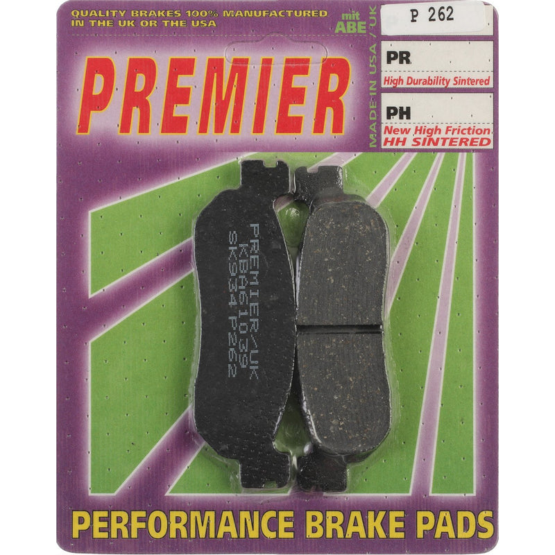 PREMIER BRAKE PADS Yam R6 99-02 Rr