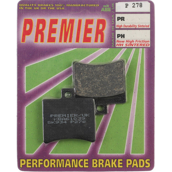 PREMIER BRAKE PADS