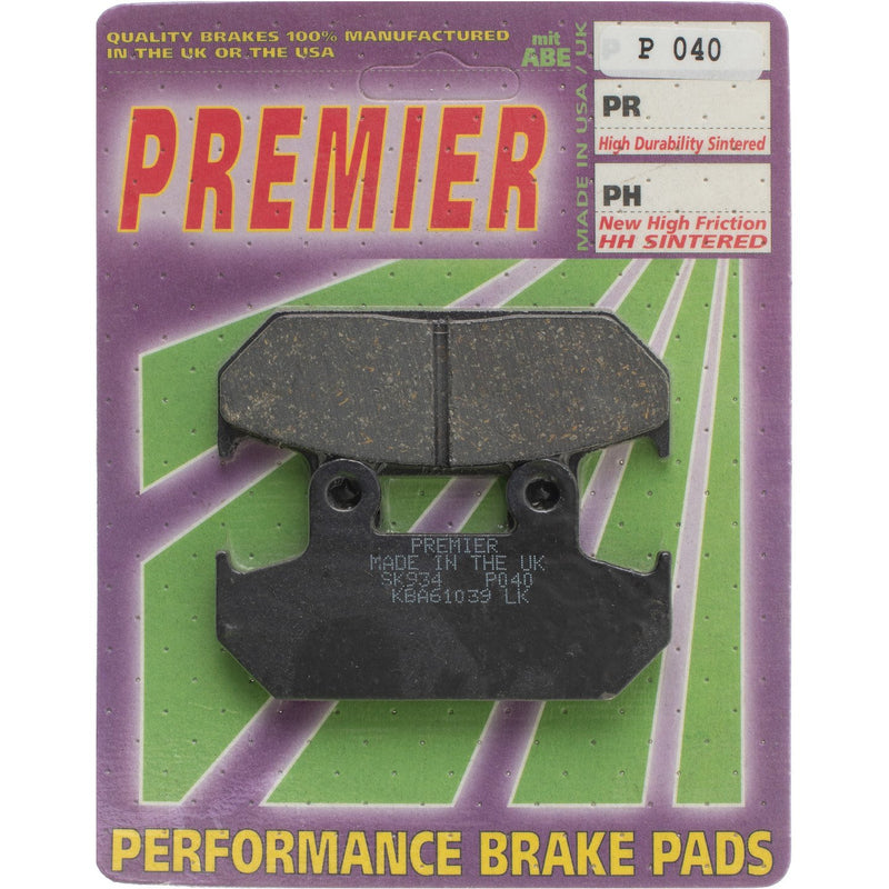 PREMIER BRAKE PADS