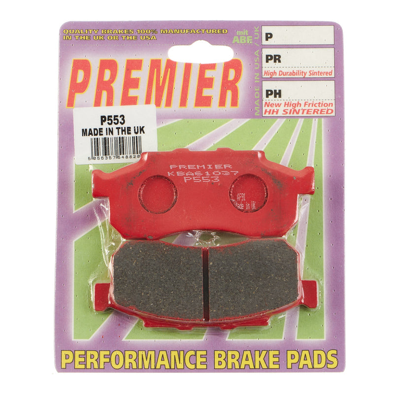 Premier Brake Pads - P Organic Standard