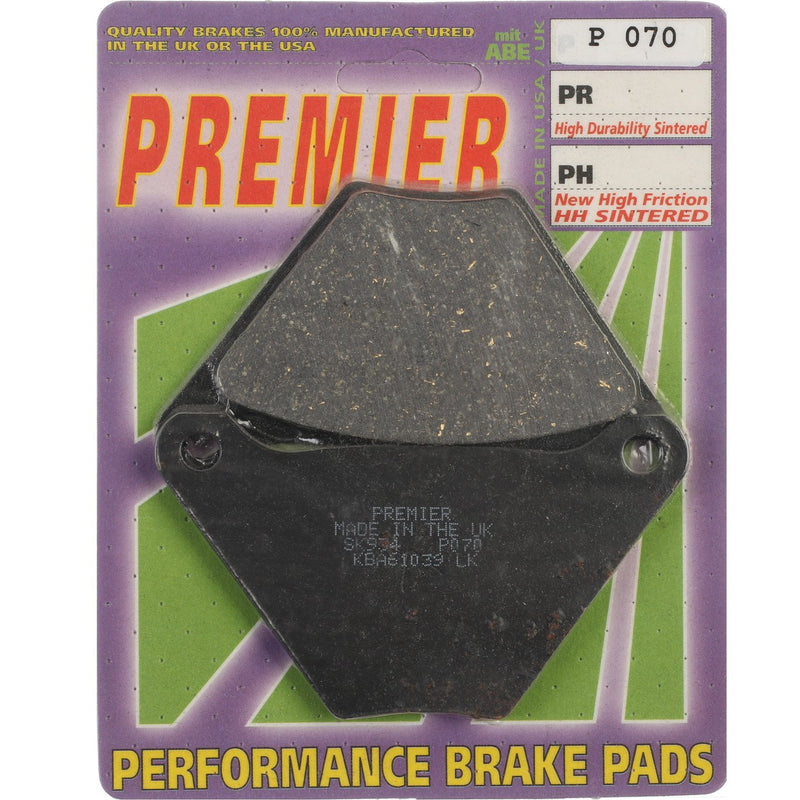 PREMIER BRAKE PADS HARLEY 72-84