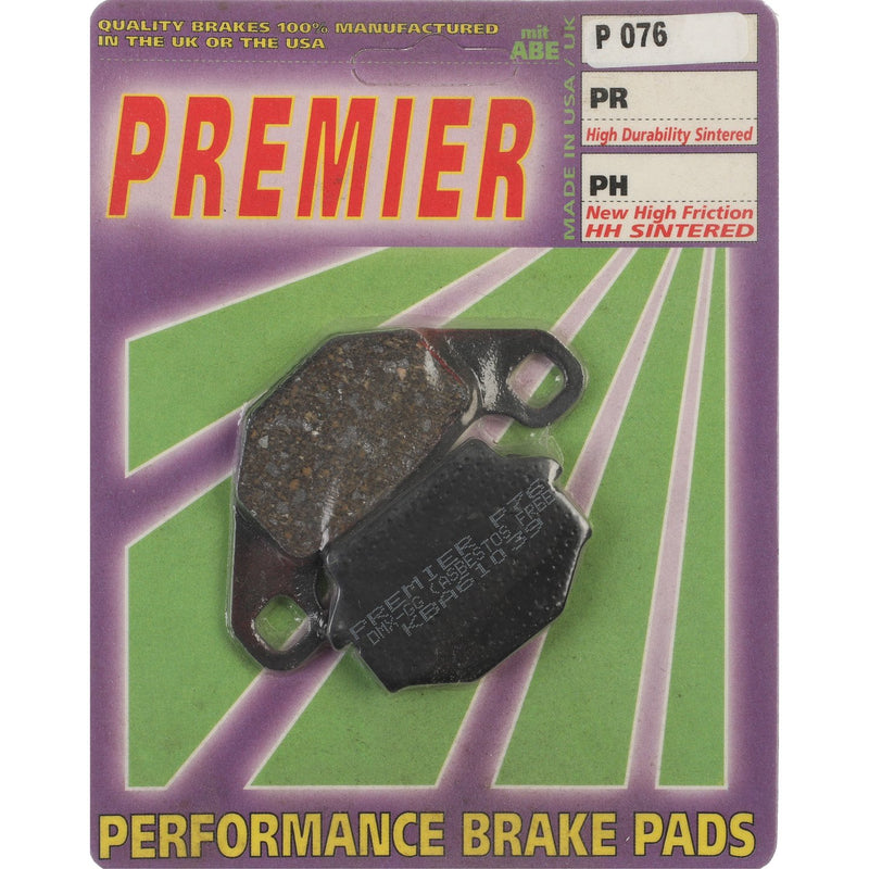 PREMIER BRAKE PADS  REAR