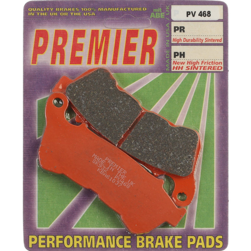 PREMIER BRAKE PADS SEMI SINTERED STREET