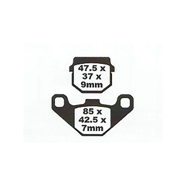 PREMIER BRAKE PADS RM80/85 Rr/ Hyosung