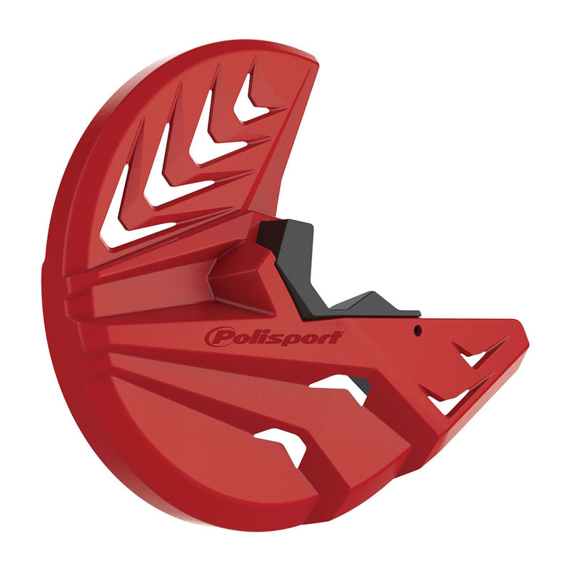 POLISPORT DISC PROTECTOR HON CRF450R / CRF250R 10-14 - RED