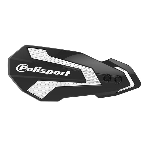 Polisport Mx Flow Handguard Black White CRF450F RX 21-22