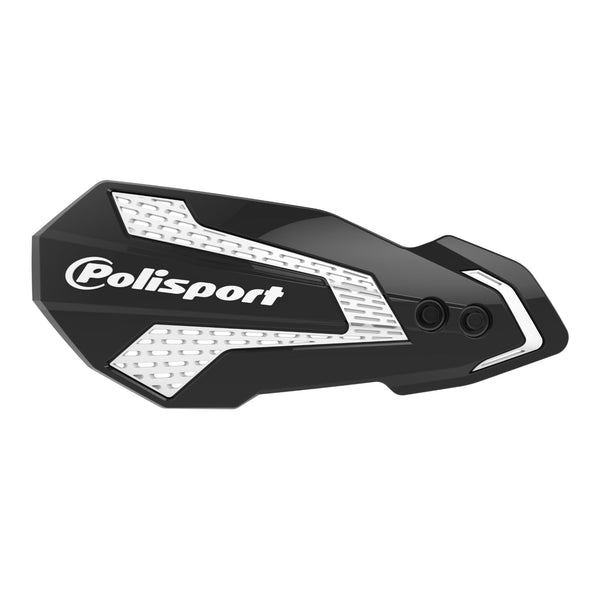 Polisport Mx Flow Handguard Black White KX450F 19- KX250F 20-