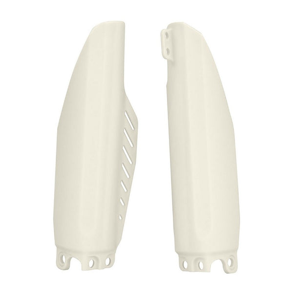 Rtech Fork Protectors - Guards Honda Crf150R 07-20 Cr85R 03-07 Neutral White