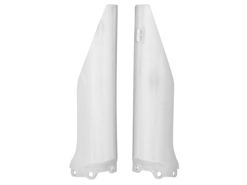 Rtech Fork Protectors - Guards Kawasaki Kx125 Kx250 04-06 Kx250F 04-05 White