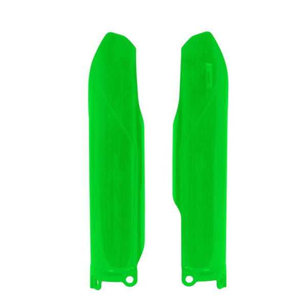 Rtech Fork Protectors - Guards Kawasaki Kx250F 17-20 Kx450F 16-20 Fluro Green