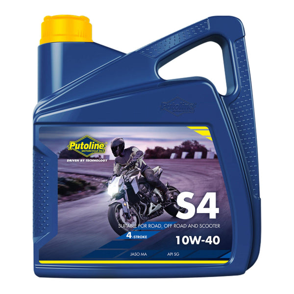 PUTOLINE S4 ENGINE OIL - 10W40 Size 4L