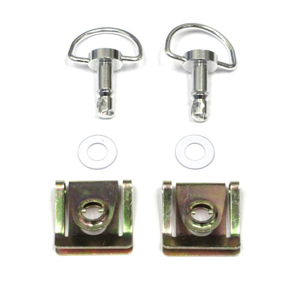 Whites Quick Release Fastener 14mm Clip Type (2 Pc) Qtr Turn