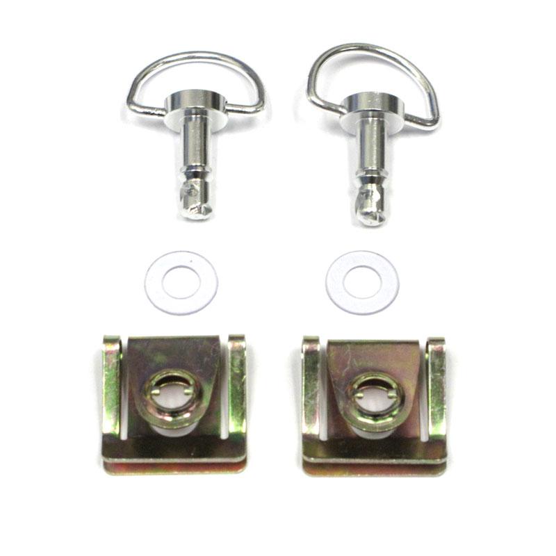 Whites Quick Release Fastener 19mm Clip Type (2 Pc) Qtr Turn