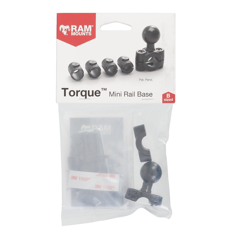 RAM TORQUE SMALL RAIL BASE (Retail Packaging)