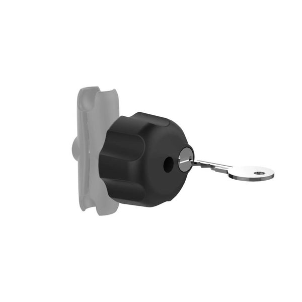 RAM Mounts Ram Key Lock Knob With Brass Insert For B Size Socket Arms