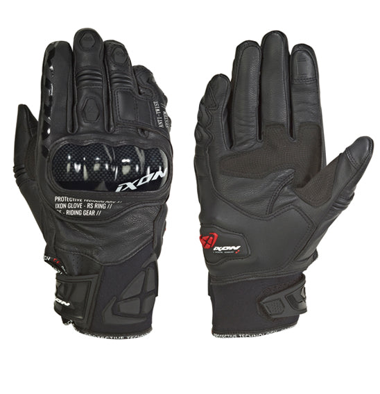 Ixon RS RING Black Size Medium Road Gloves