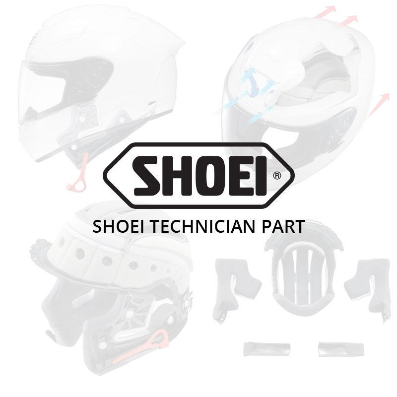 SHOEI XR1100 LOWER VENTS MAT DRK GRY