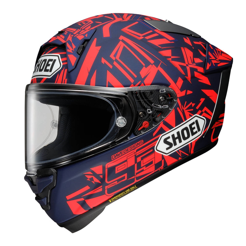 Shoei X-SPR Pro - Marquez Dazzle TC10 Road Helmet Size Small 56cm