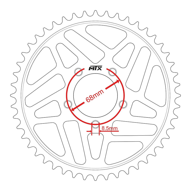 MTX 798 Steel Rear Sprocket