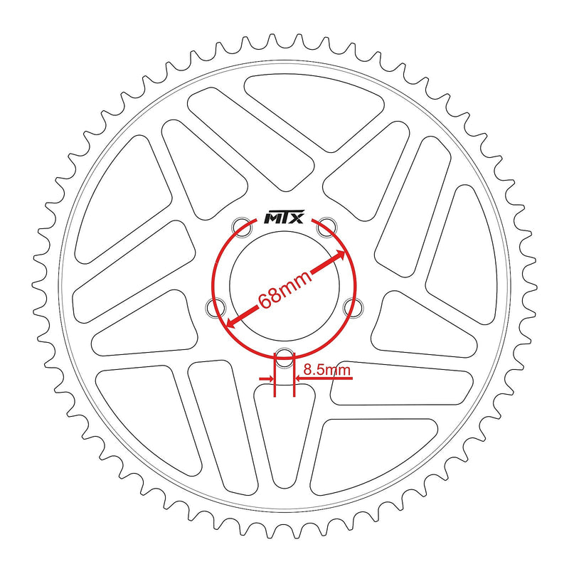 MTX 798 Steel Rear Sprocket