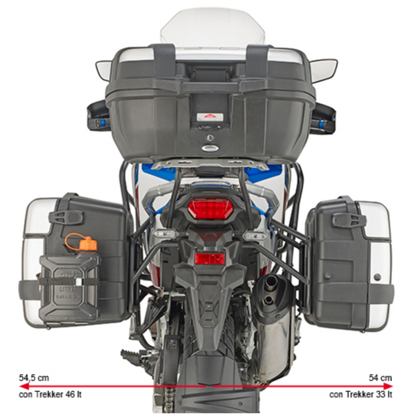 Givi Side Rack One-fit Monokey Honda CRF1100L Africa Twin Adv Sports 20 PLO1178MK