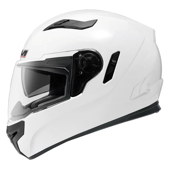 FFM Streetpro R Gloss White Road Helmet Size Large 59cm 60cm