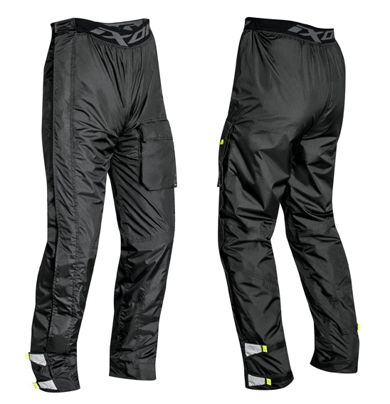 Ixon SUTHERLAND Black / Bright Yellow Rain Pants Size Small