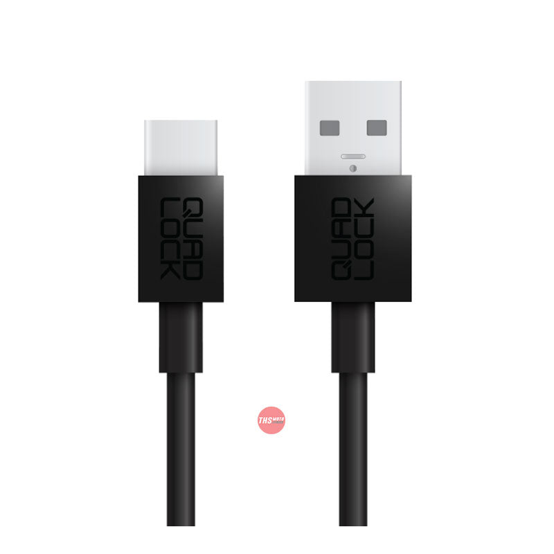 Quad Lock USB-A to USB-C Cable 20cm