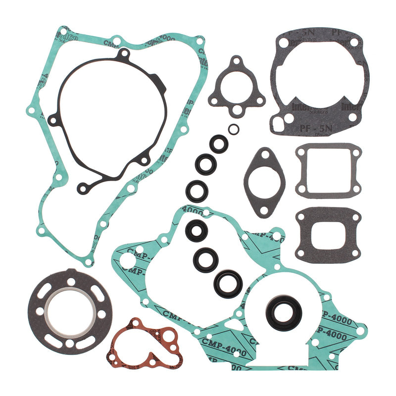 VERTEX COMPLETE GASKET SET W/ OIL SEALS HON CR80R 85